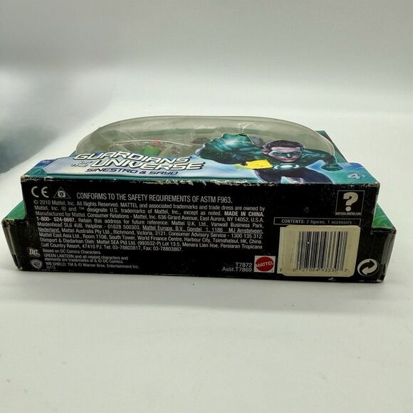 Mattel Green Lantern Guardians Of The Universe Sinestro & Sayo Action Figure NEW - Picture 4 of 4